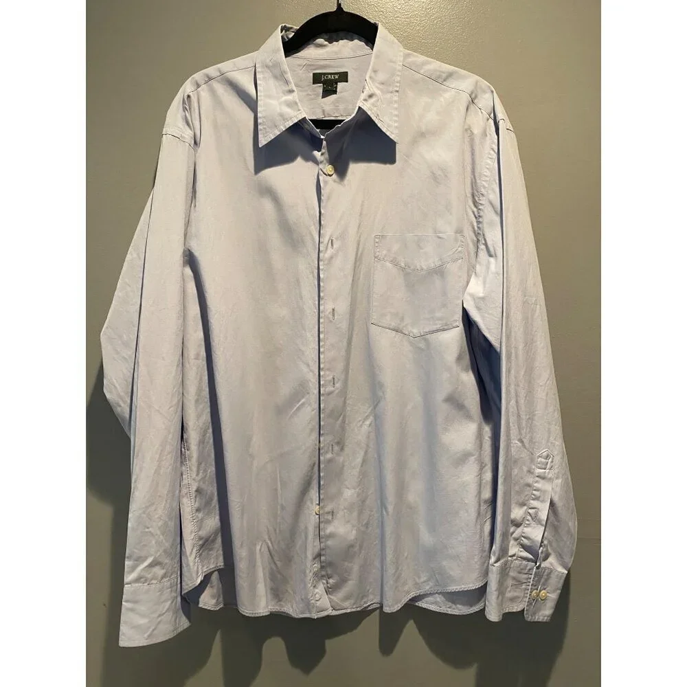 J.Crew Men’s Shirt Large Button Down Long Sleeve Classic Fit Casual Smart Style